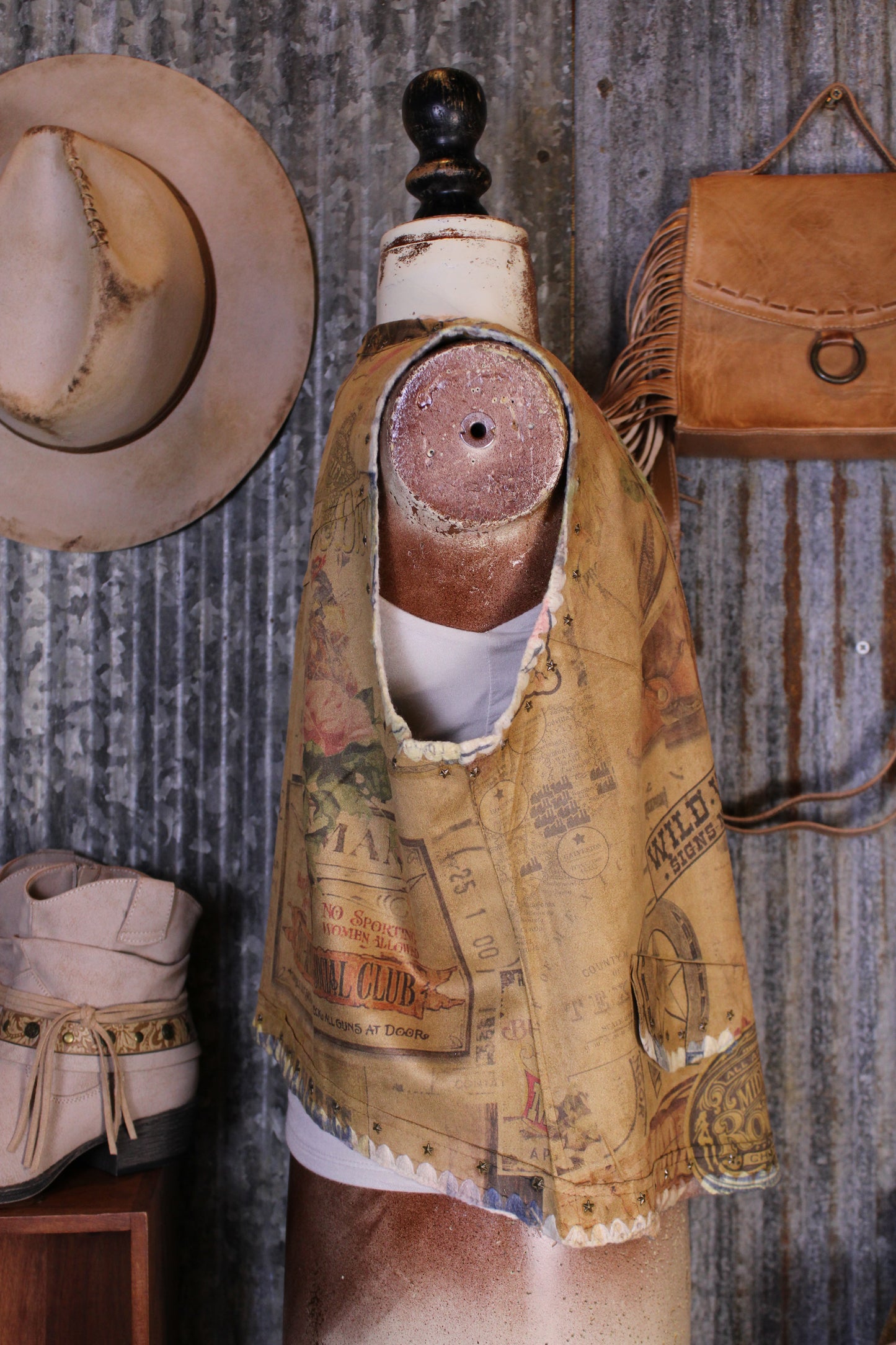 Dakota Soft Brown Vest