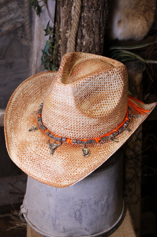 Canyon Rogue Coral Cowgirl Hat