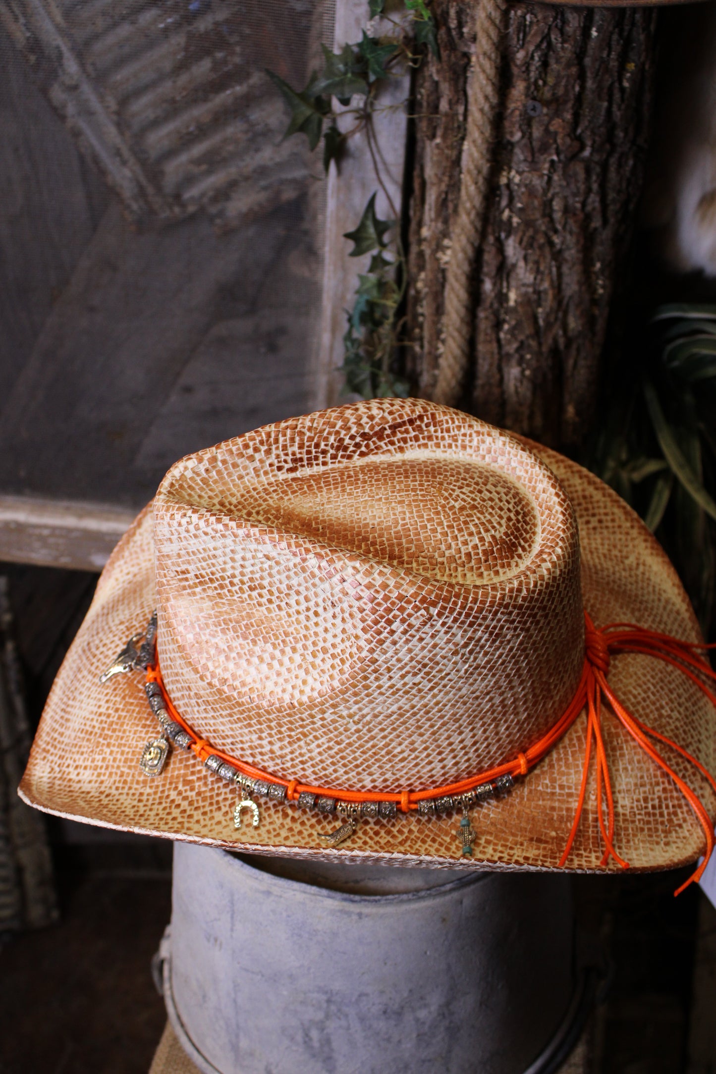 Canyon Rogue Coral Cowgirl Hat
