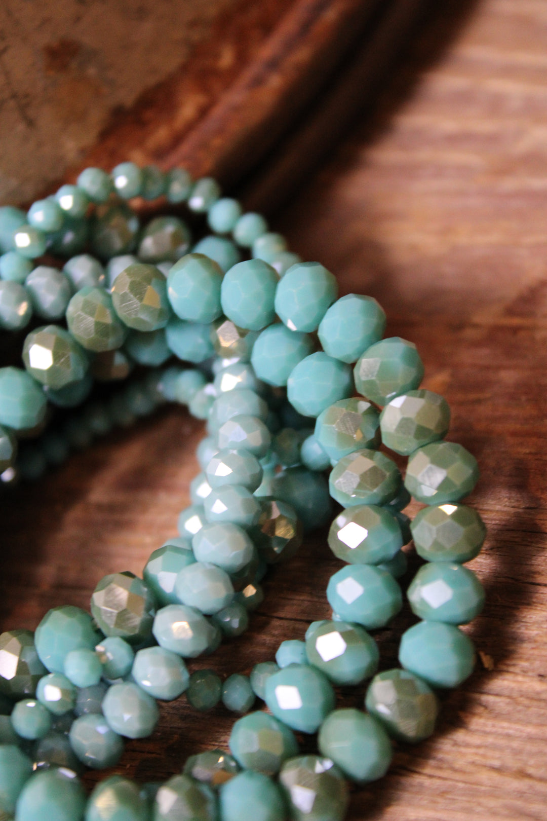 Sparkle And Shine Sea Green Bracelet Set