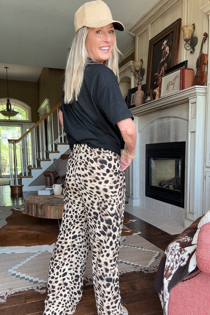 Sparkle And Spots Cheetah Tee