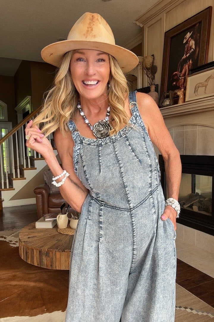 Freedom Fit Denim Overalls