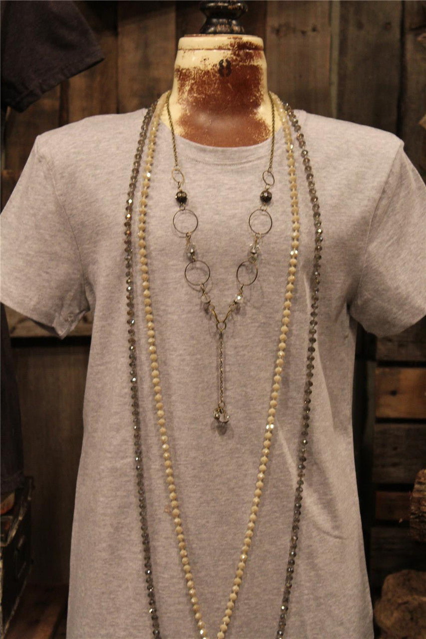 Heather Grey Basic T-shirt