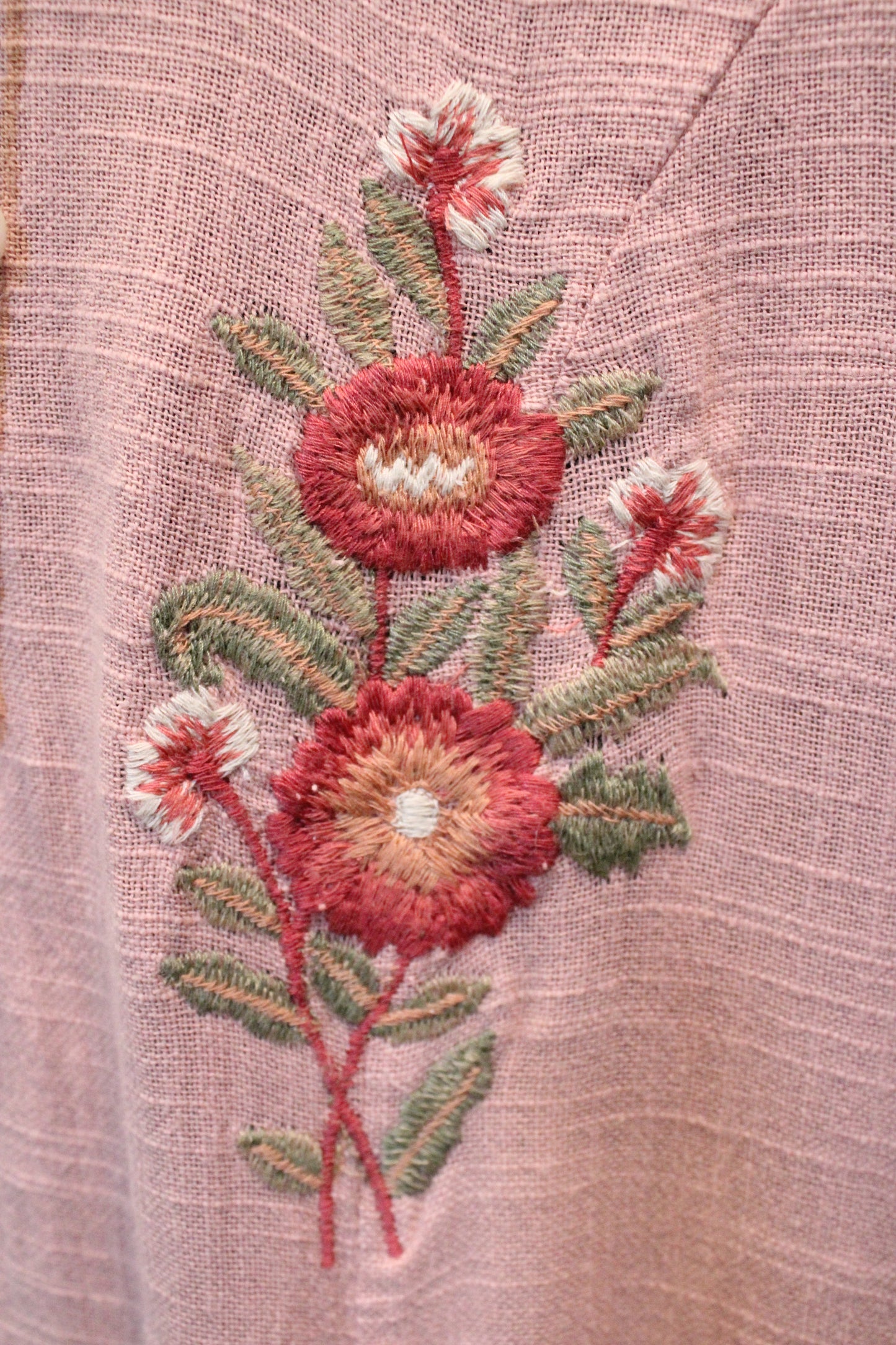 Rosy Ridge Cotton Dress