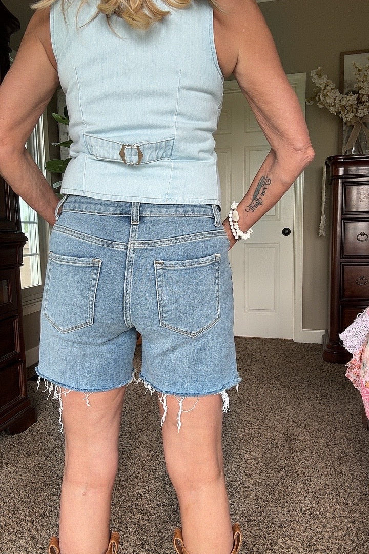Easy Days Denim Cutoffs