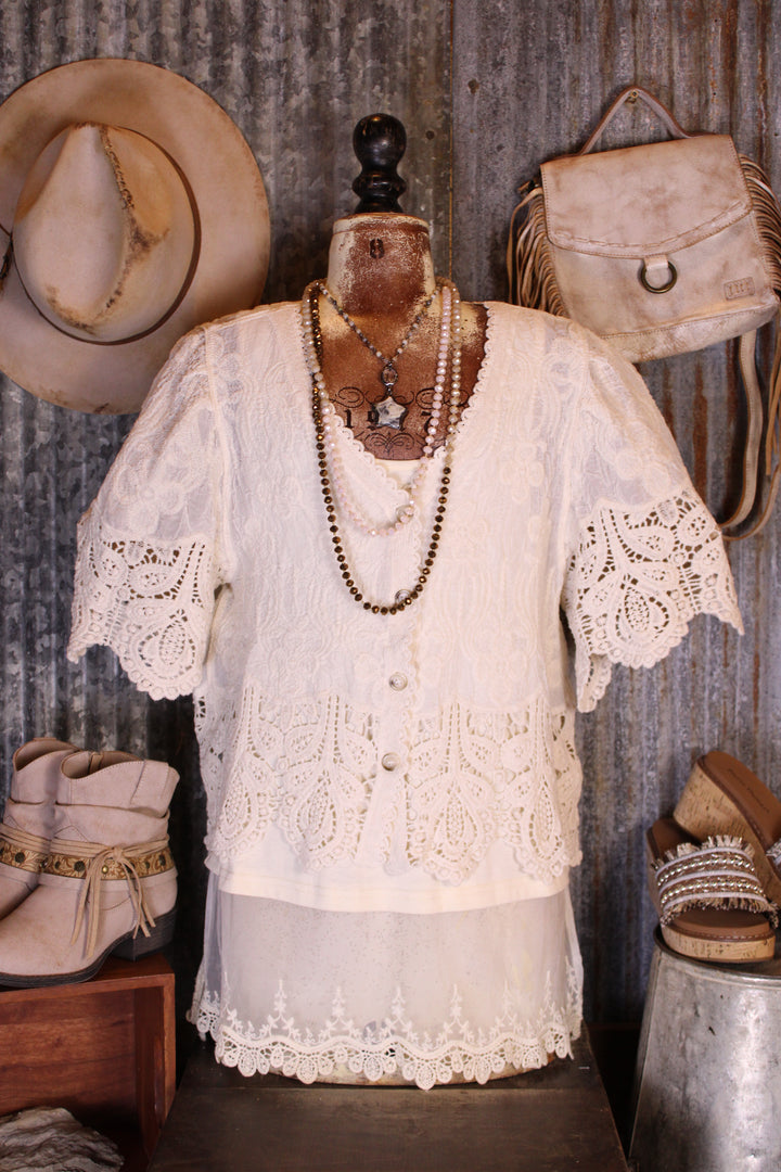 Waverly Cream Cardigan