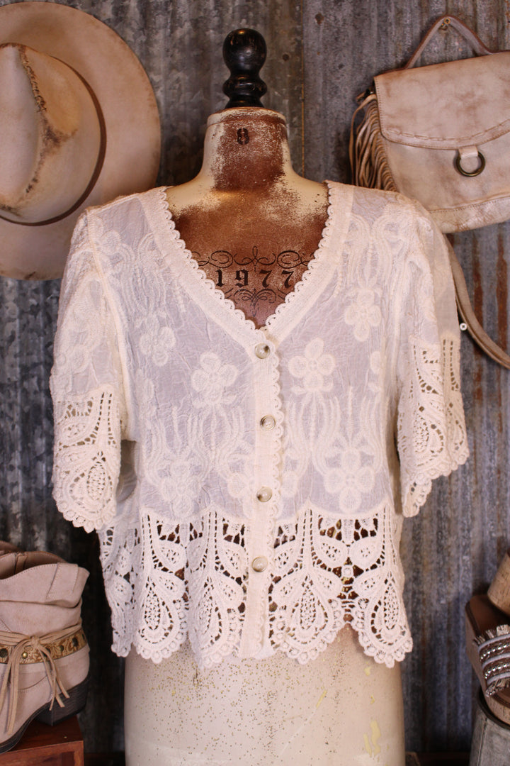 Waverly Cream Cardigan
