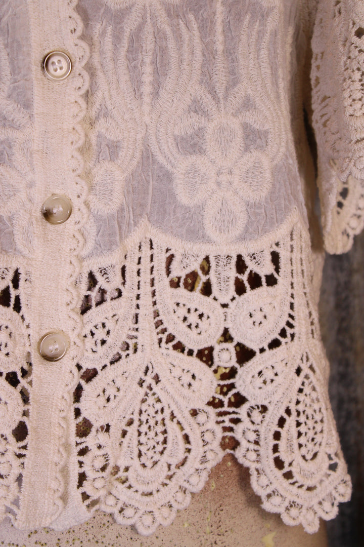 Waverly Cream Cardigan
