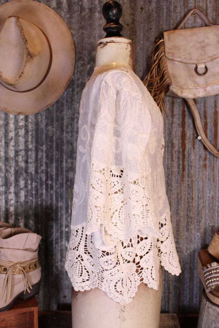 Waverly Cream Cardigan