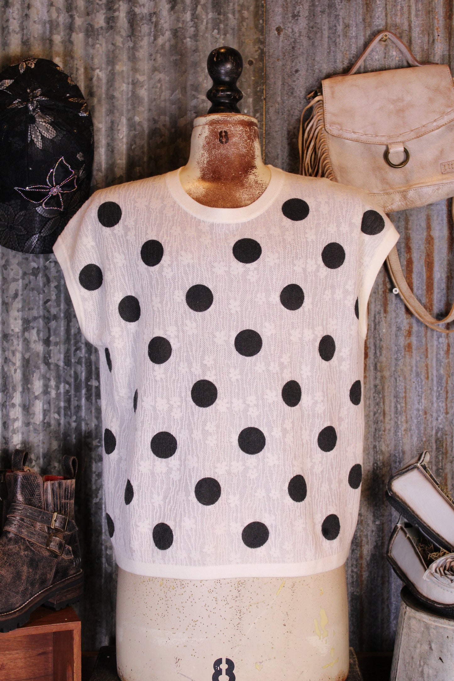 Park Avenue Polka Dot Blouse