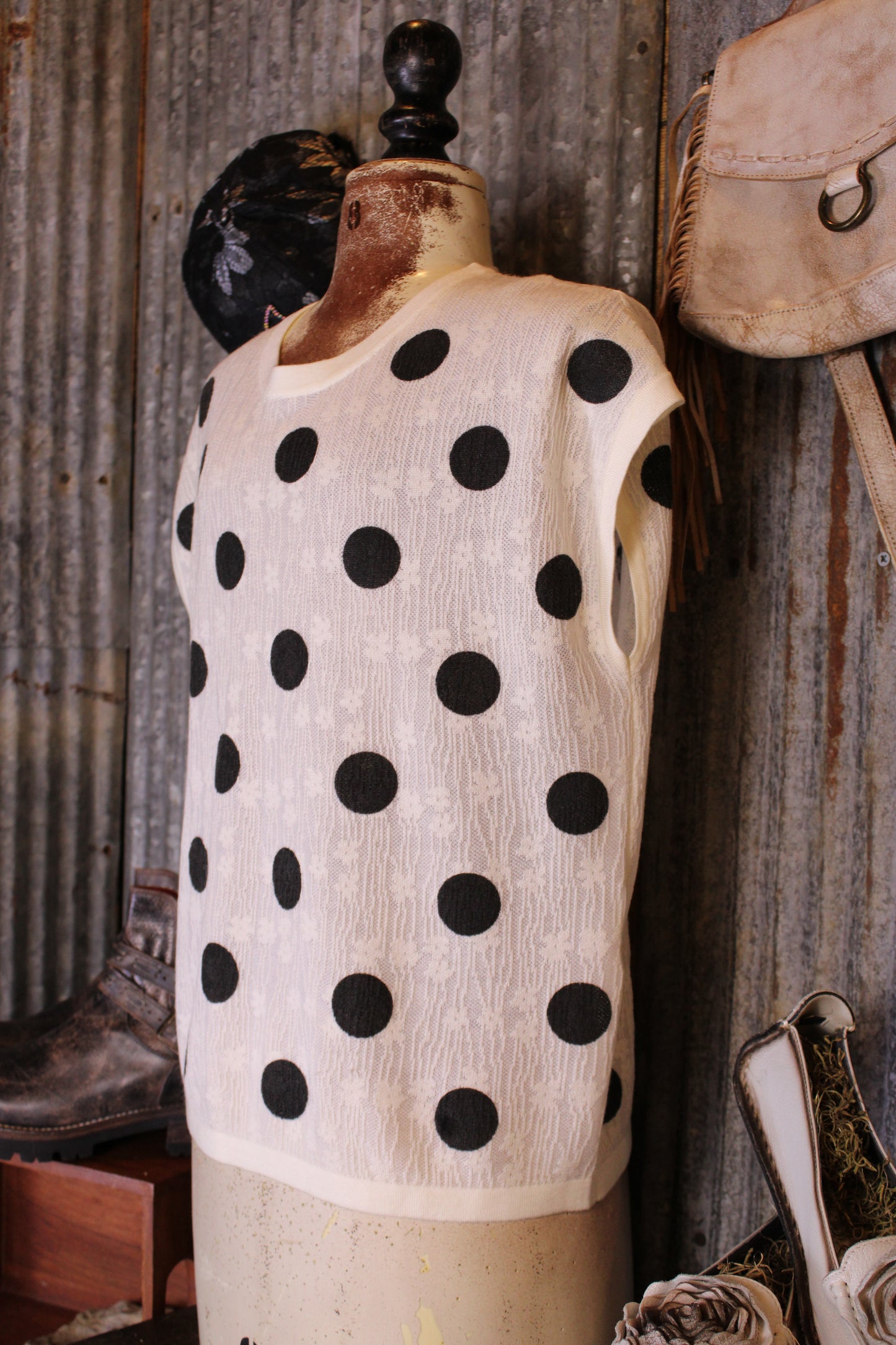 Park Avenue Polka Dot Blouse