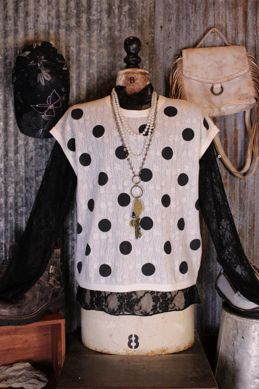 Park Avenue Polka Dot Blouse