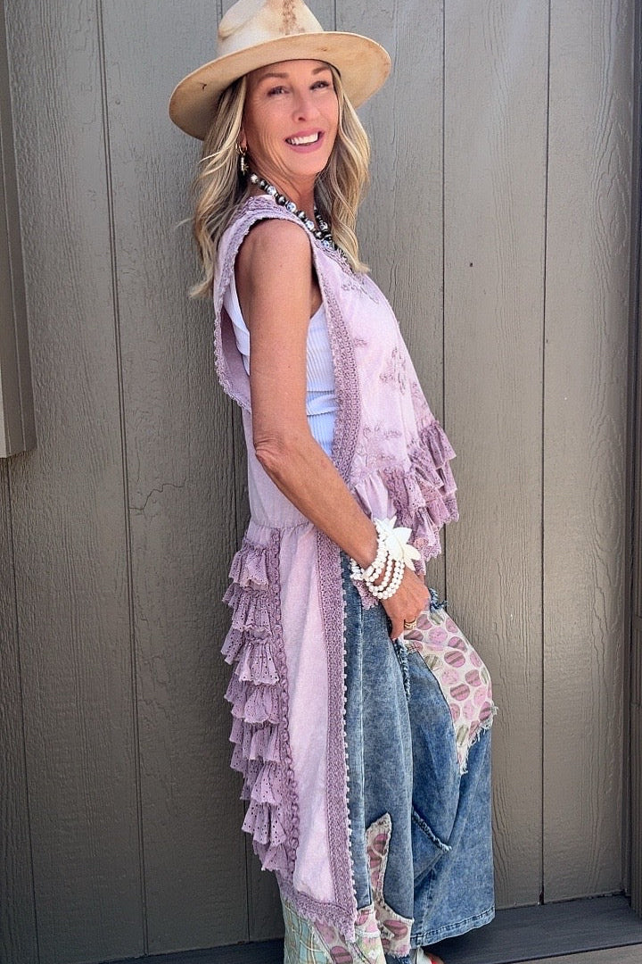 Party In The Back Sleeveless Top