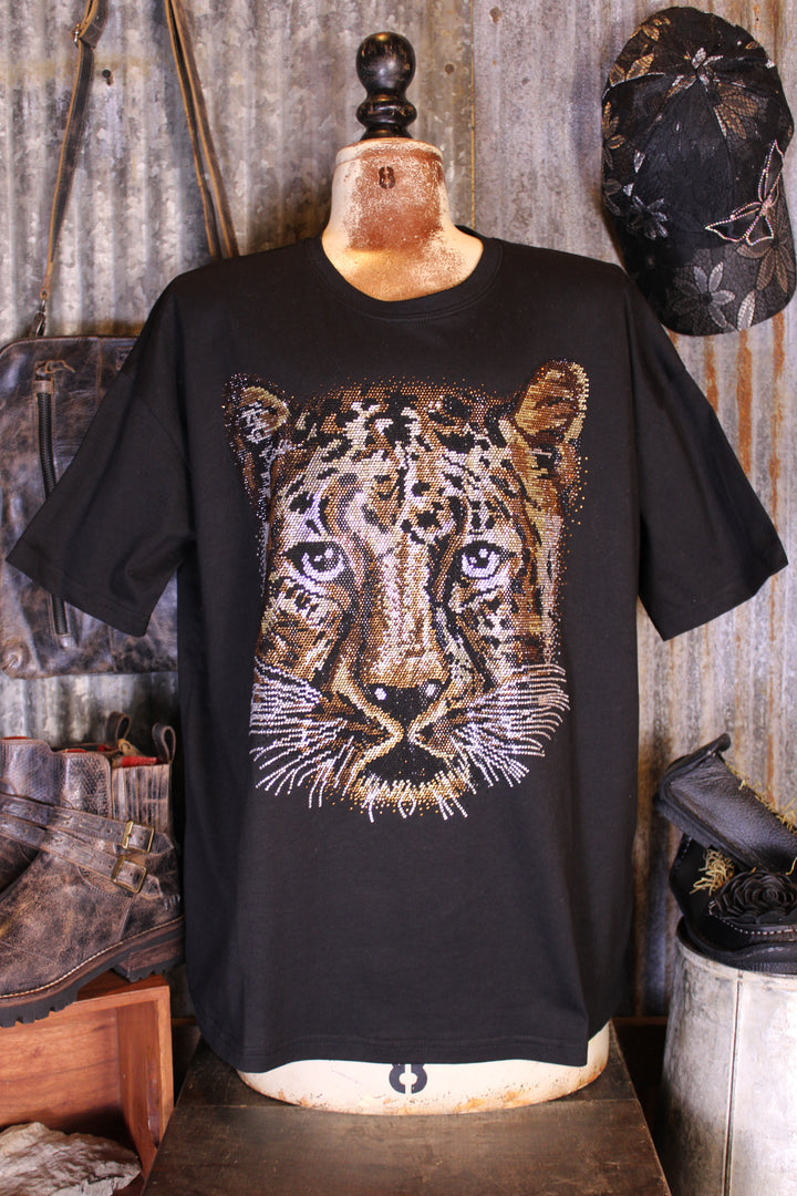 Sparkle And Spots Cheetah Tee