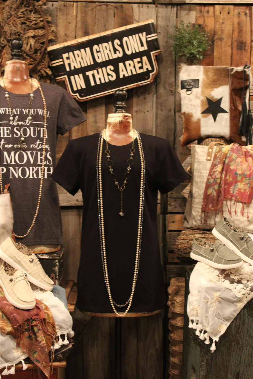 Black Basic T-shirt