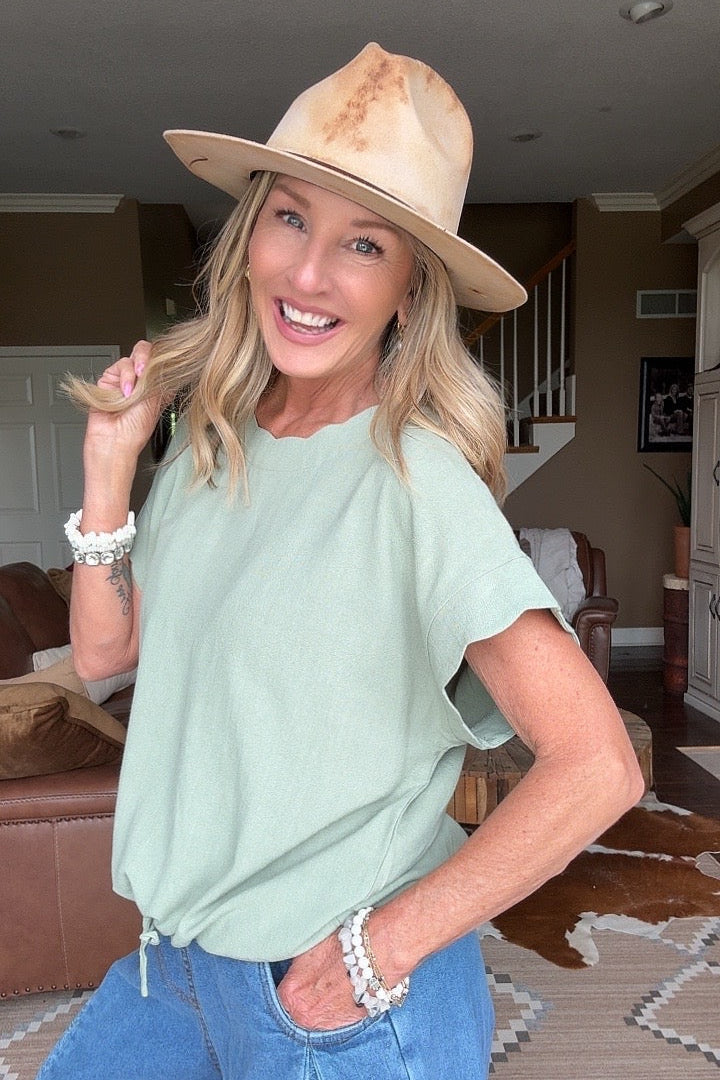 Sage Breeze Blouse