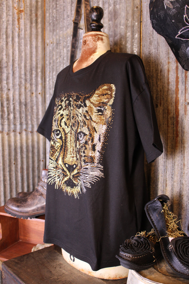 Sparkle And Spots Cheetah Tee