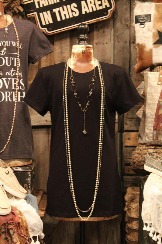Black Basic T-shirt