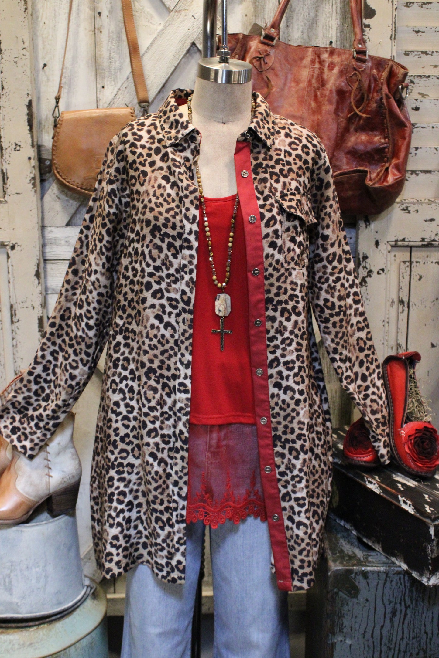 Jungle Muse Button Up