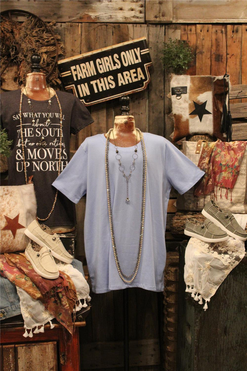 Periwinkle Basic T-shirt
