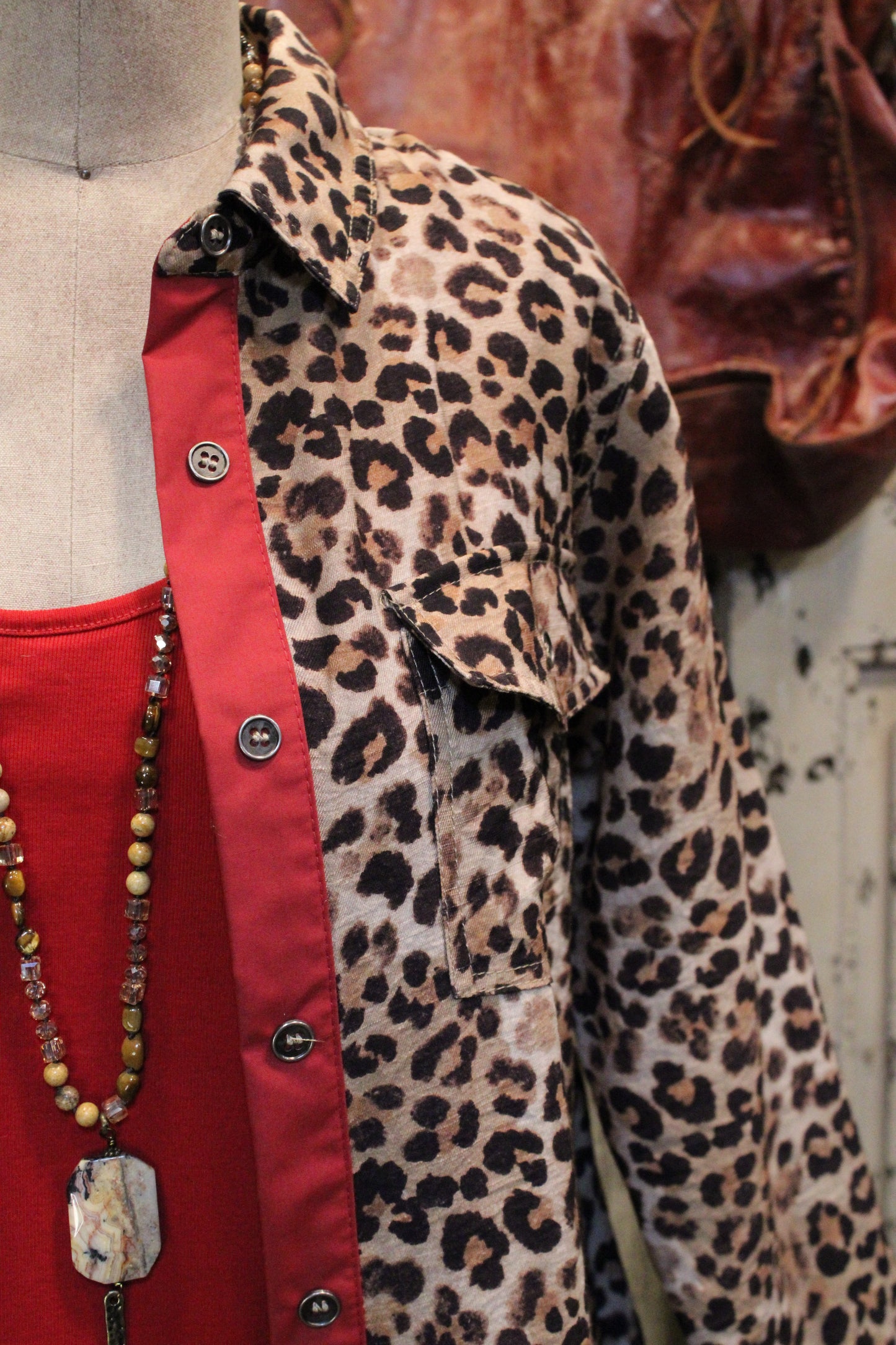 Jungle Muse Button Up