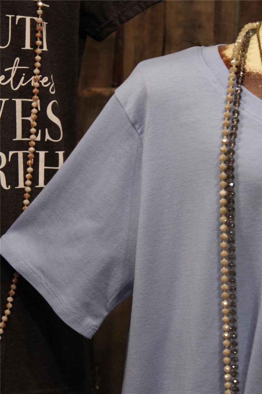 Periwinkle Basic T-shirt