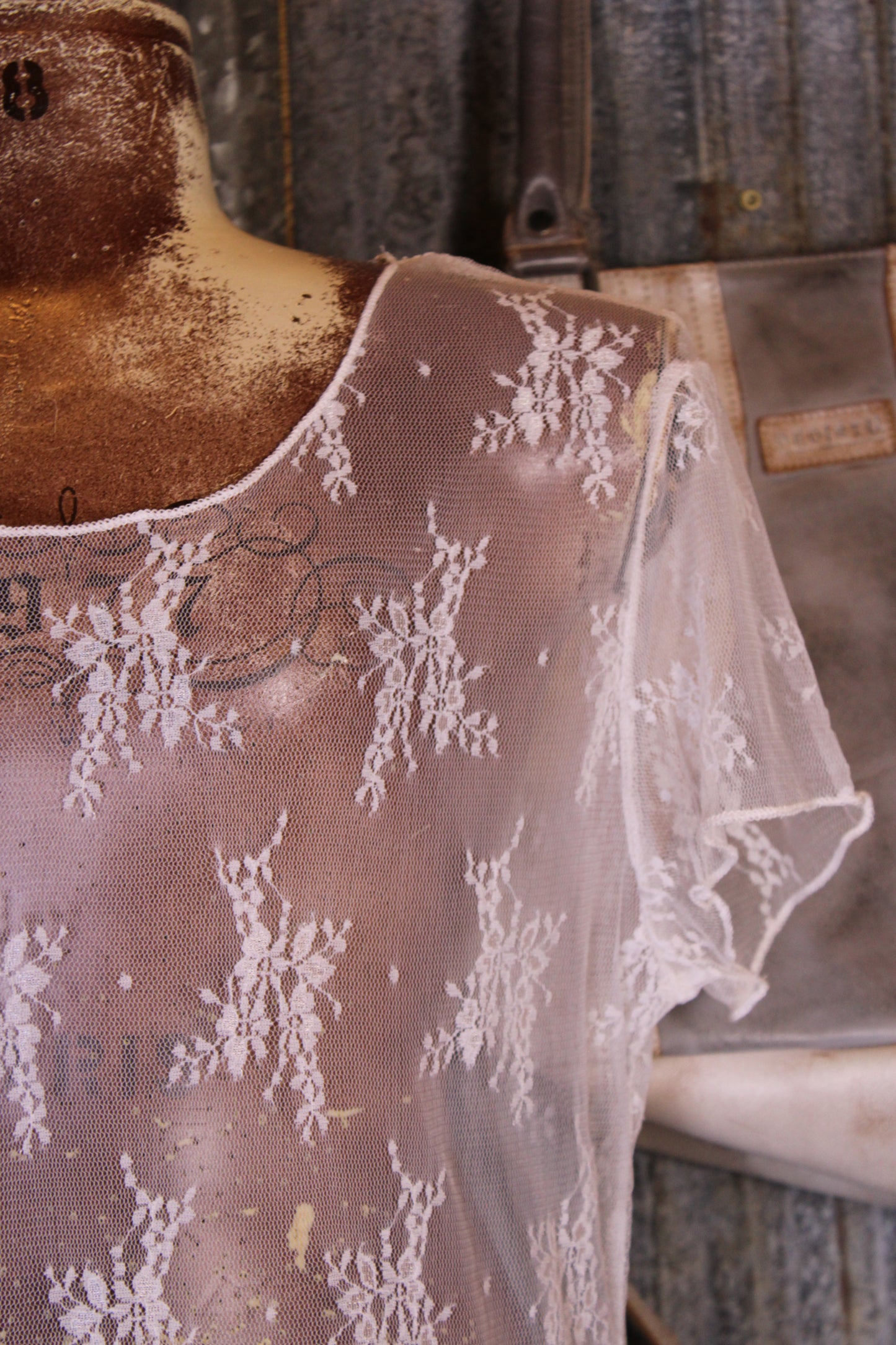 Desert Lily Mesh Top