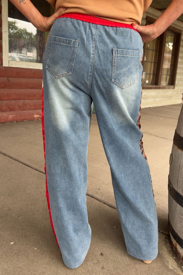 Glam Game Denim Pants