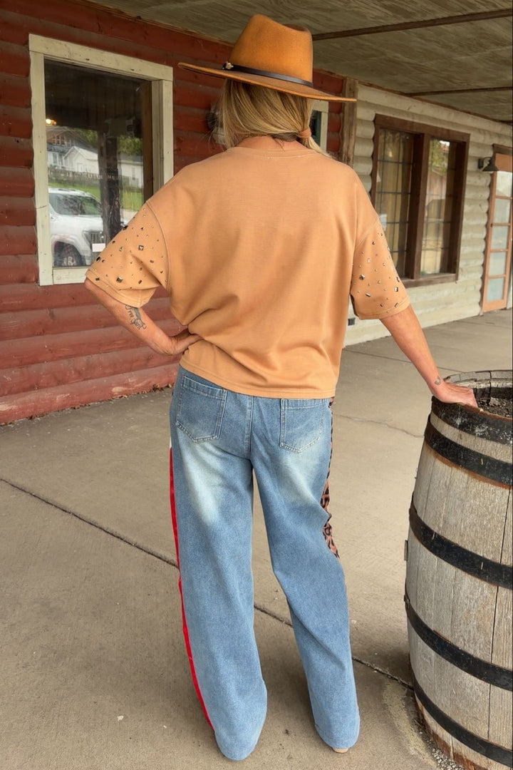 Glam Game Denim Pants