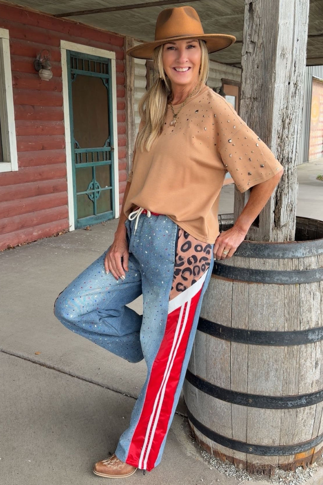 Glam Game Denim Pants