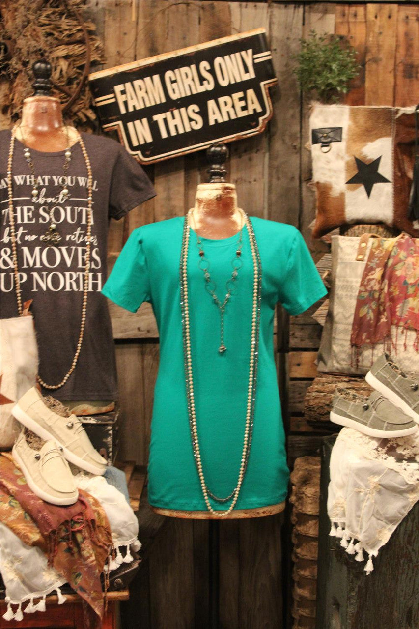 Kelly Green Basic T-shirt