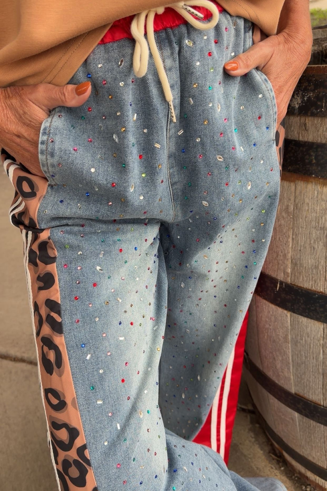 Glam Game Denim Pants
