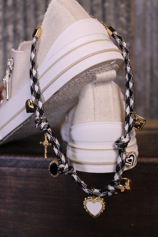 Noir Luxe Charm Necklace