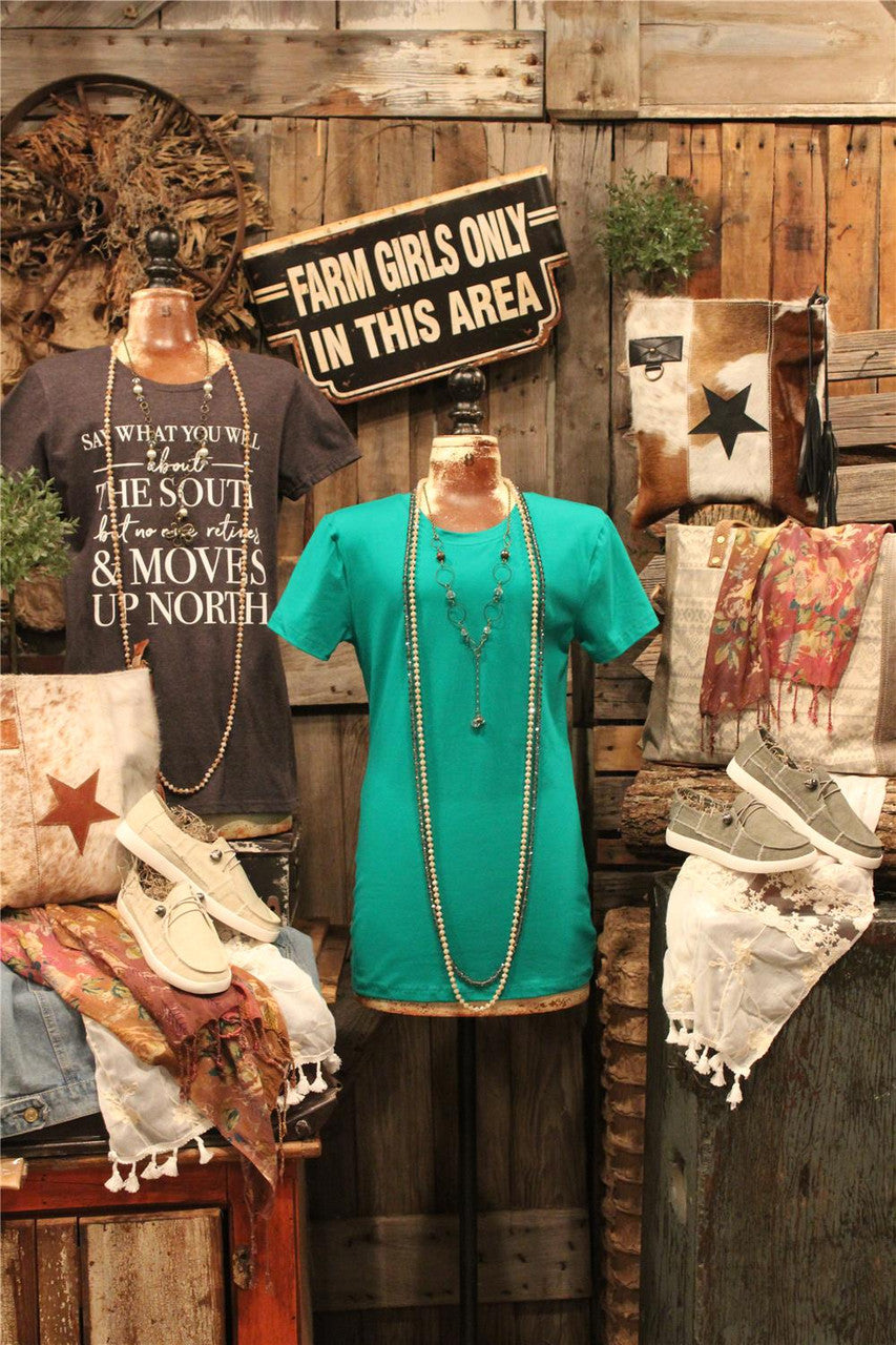 Kelly Green Basic T-shirt