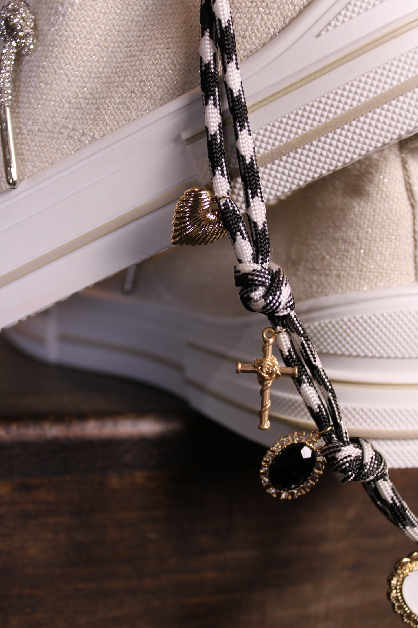 Noir Luxe Charm Necklace