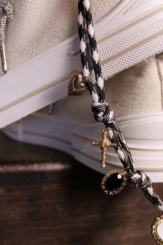 Noir Luxe Charm Necklace