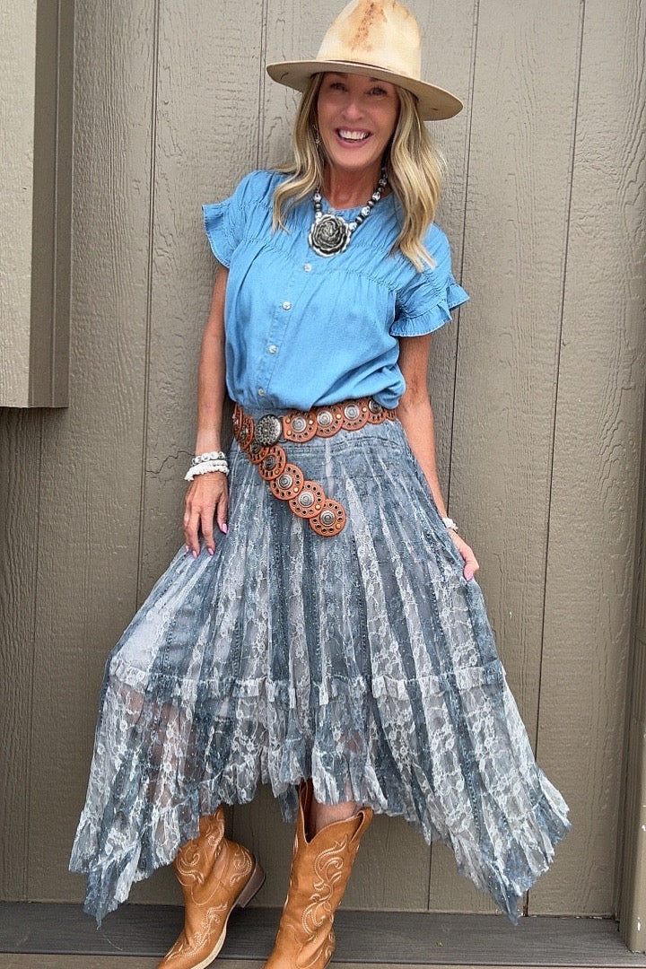 Prairie Moon Tiered Skirt