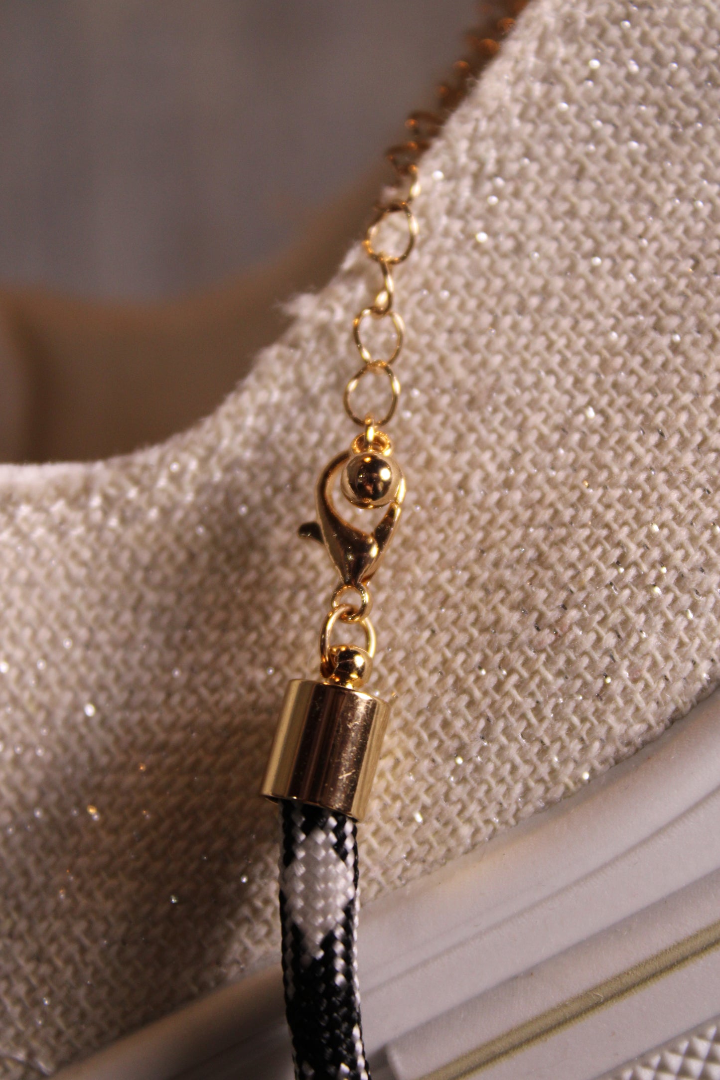 Noir Luxe Charm Necklace