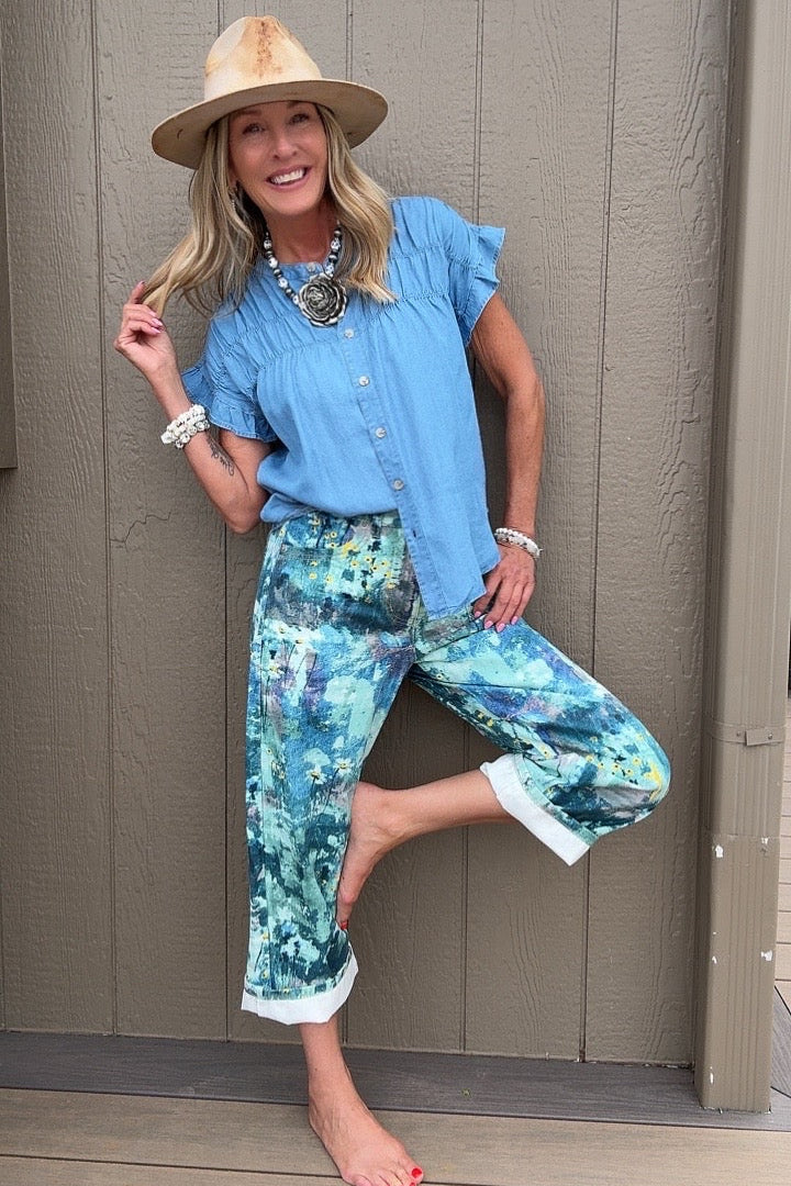 Creative Canvas Jeans
