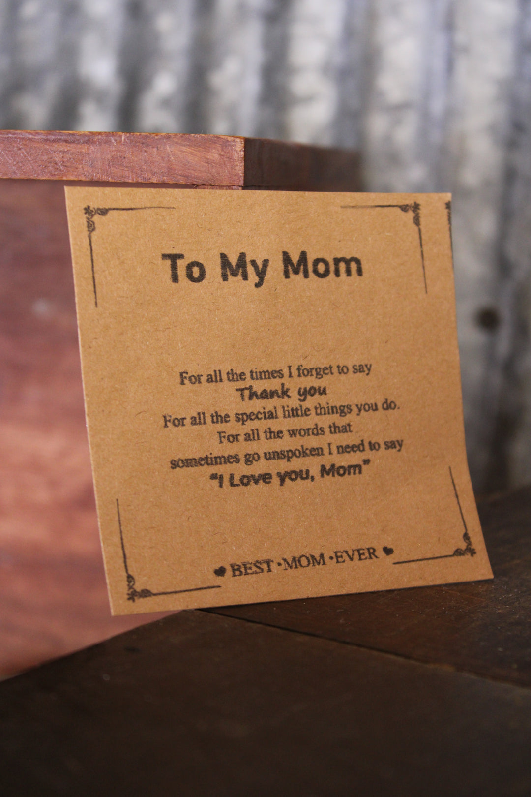 To My Mom Bracelet