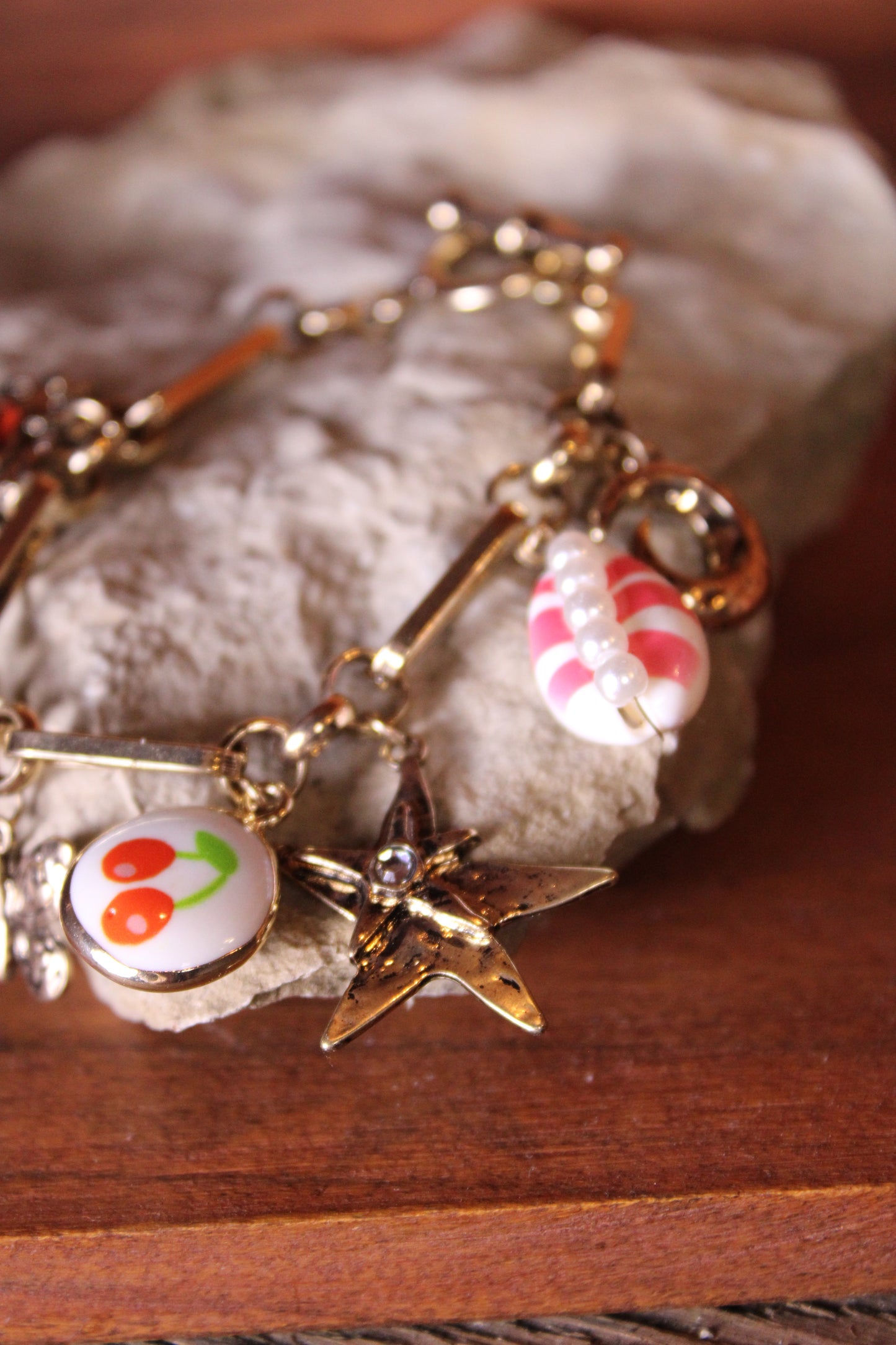 Golden Reef Charm Bracelet