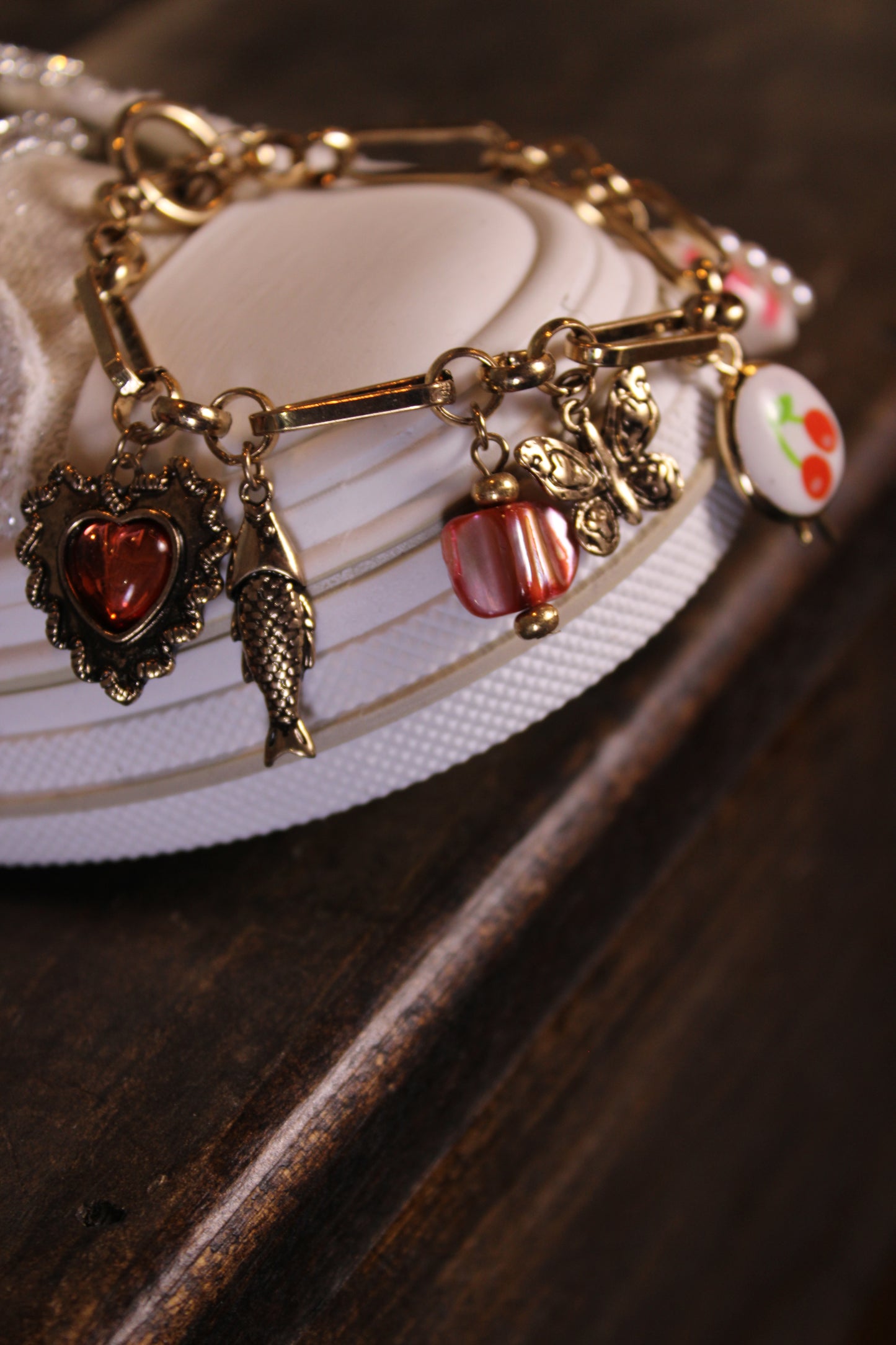 Golden Reef Charm Bracelet
