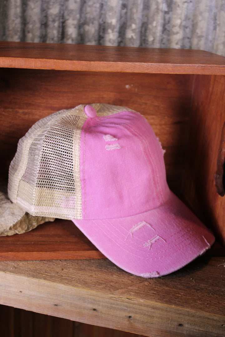 Peony Pink Baseball Cap