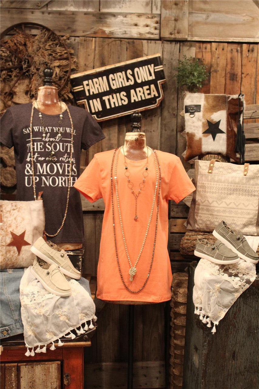 Coral Basic T-shirt