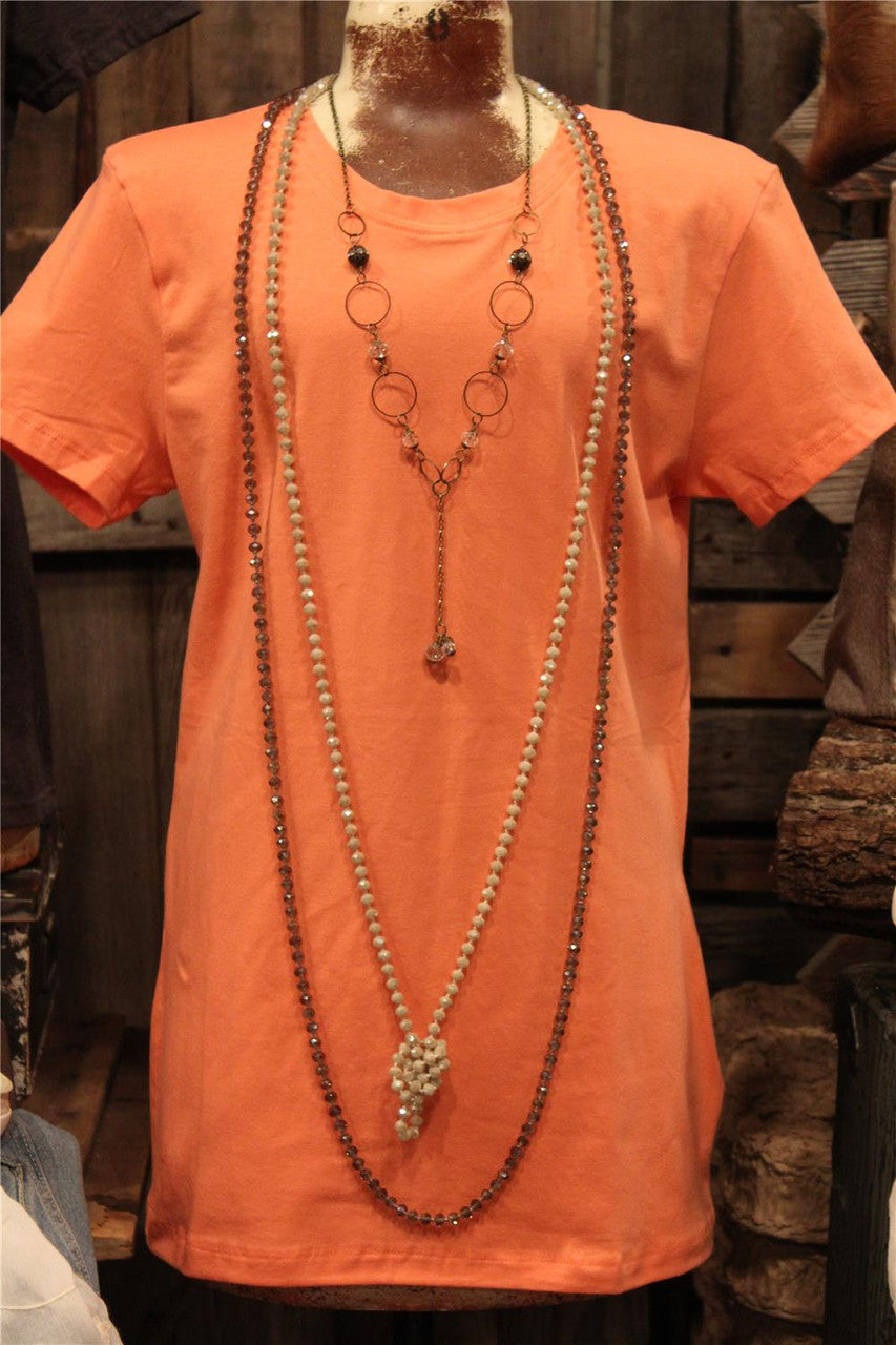 Coral Basic T-shirt