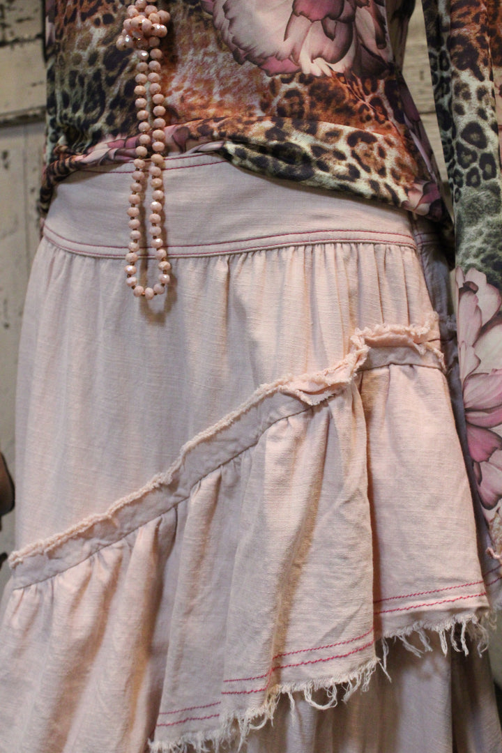 Rosy Ruffle Skirt