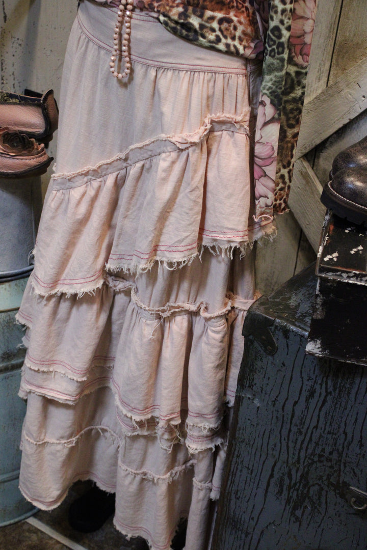 Rosy Ruffle Skirt