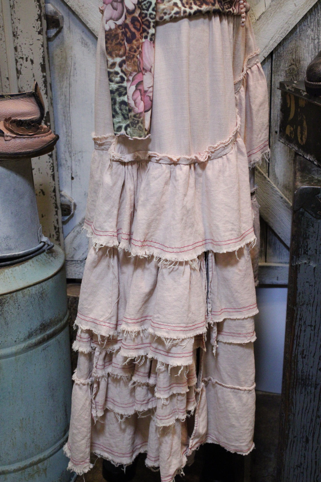 Rosy Ruffle Skirt