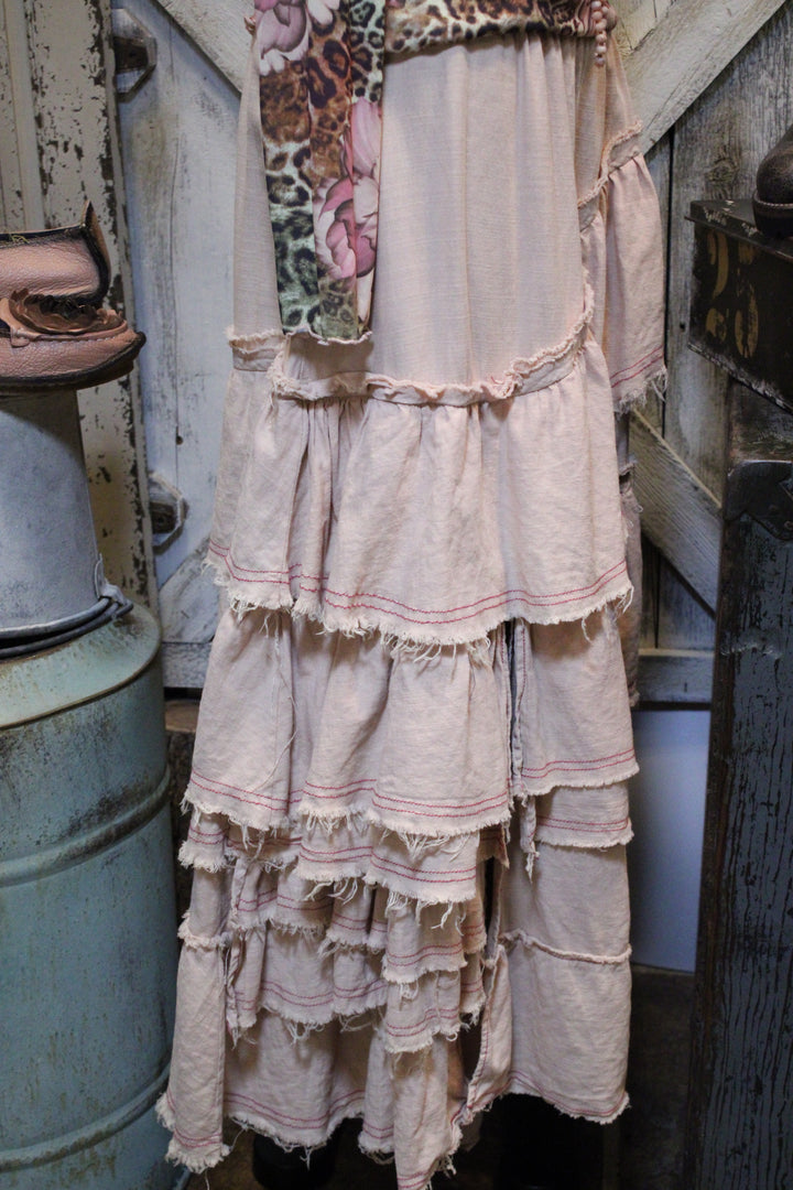 Rosy Ruffle Skirt