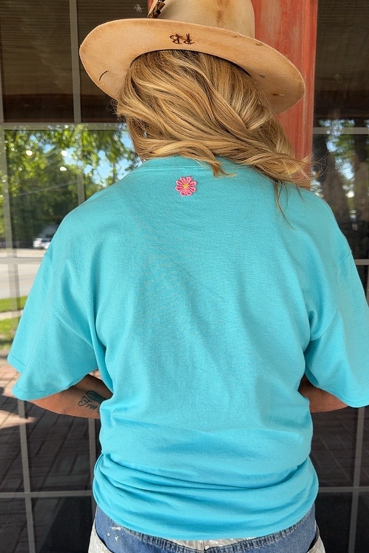 FGO Giddy-Up Garden Applique T-shirt